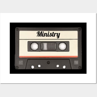 Ministry / Cassette Tape Style Posters and Art